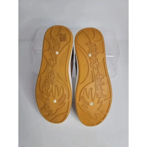 CCDB womens lace up brown white low top sneaker shoes size 7 Medium - Picture 5 of 7